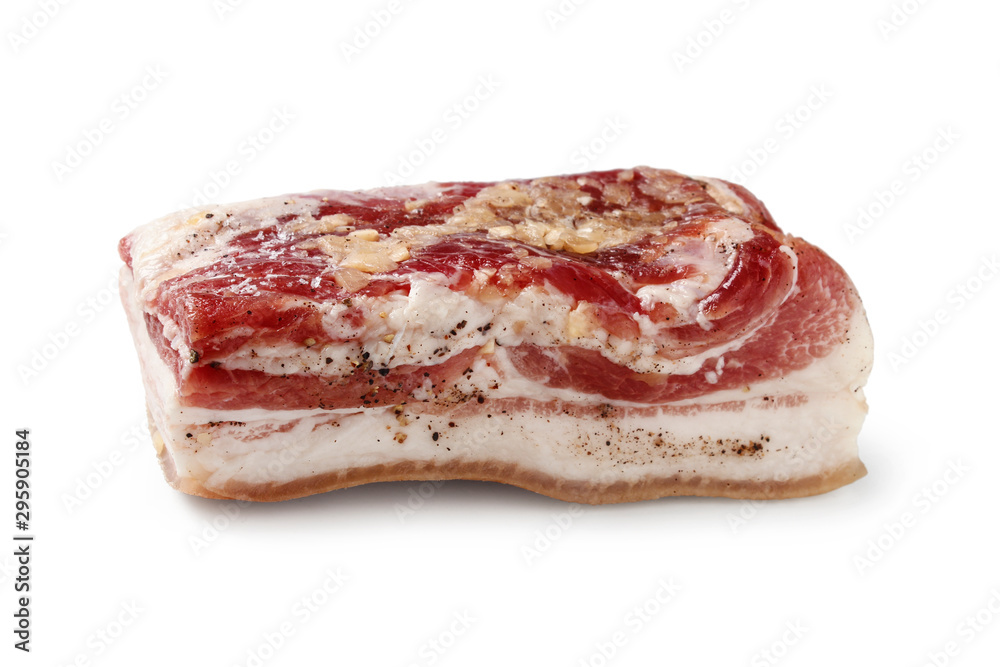Salted pork lard Salted pork lard