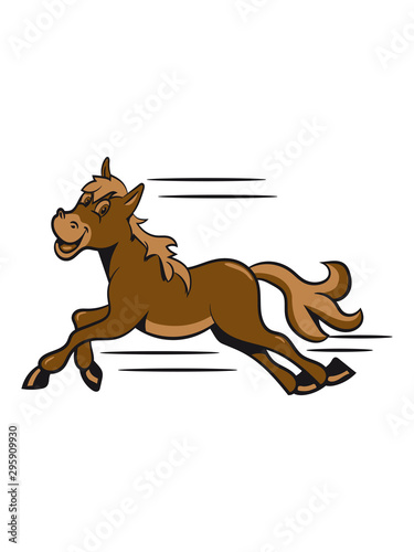 Pony Pferd laufen traben spass Mädchen jungen süss lieb springen spielen frech lächeln 3c