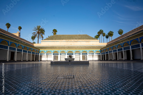 Bahia Palace In Marrakech