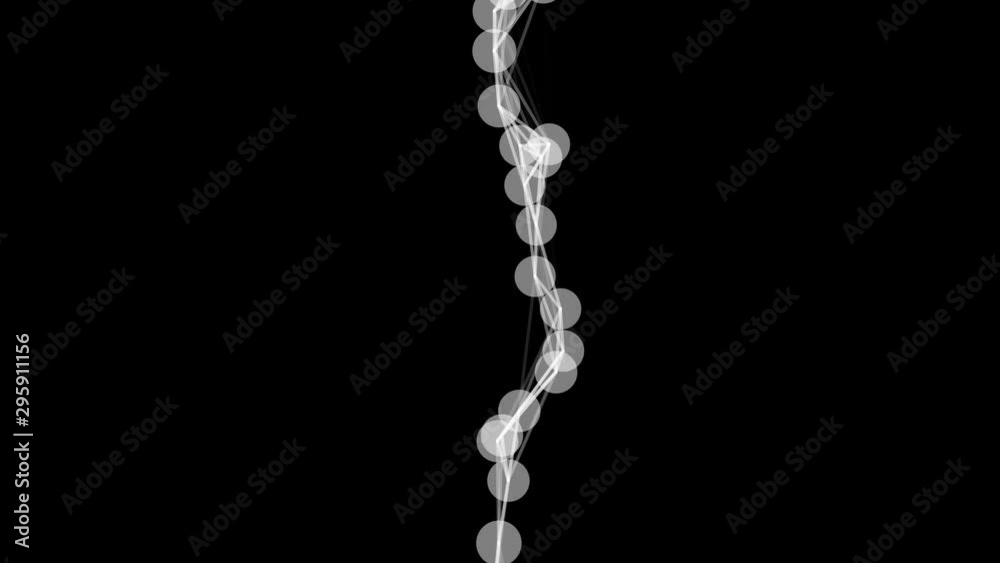 Single line with dots crossing the screen can be used as a nice abstract background with your logo or title. Single line with dots crossing the screen can be used as a nice abstract background with your logo or title.