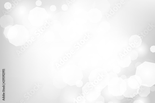 Colorful blury glowing background. Vector holiday banner with lights and bokeh texture. Winter seasonal soft backdrop. photo