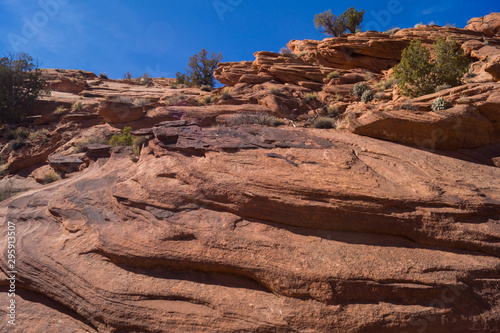 Red Rocks and Blue Sky in American West