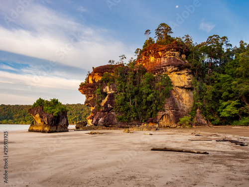 Landscape in Bako National Park, Sarawak, Borneo