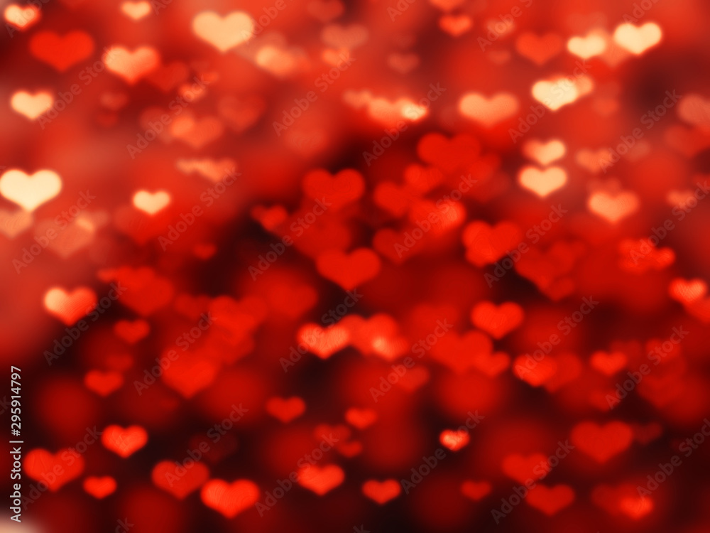 love abstract background shiny hearts colorful blurs love abstract background shiny hearts colorful blurs
