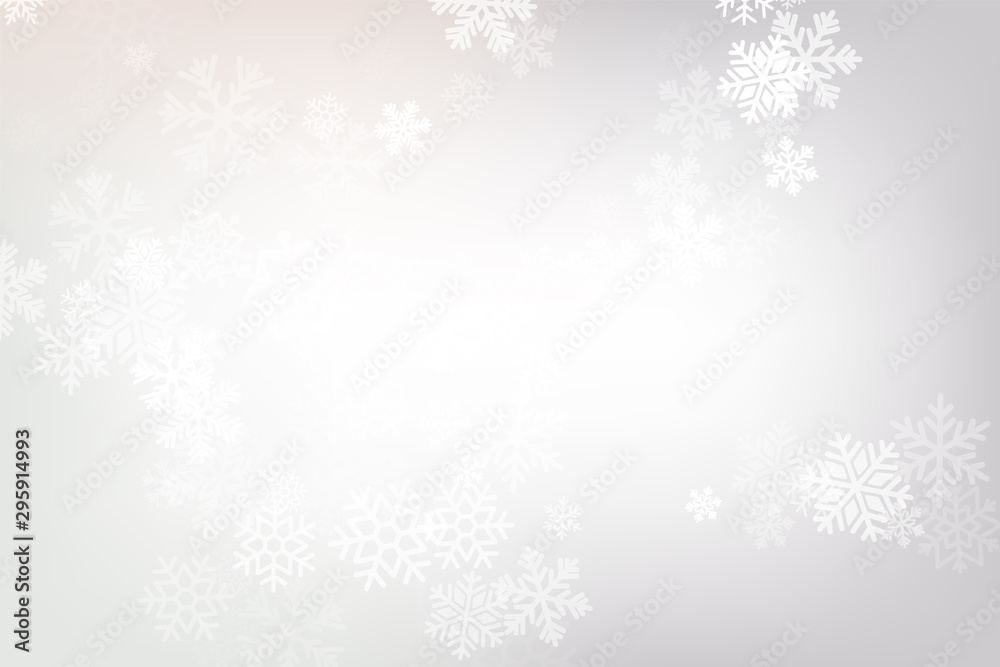 Winter glowing background. Vector holiday banner with lights, bokeh and snowflakes. Seasonal soft backdrop. Winter glowing background. Vector holiday banner with lights, bokeh and snowflakes. Seasonal soft backdrop.