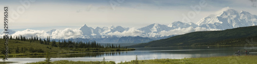 Alaska Range and Wonder Lake Panorama