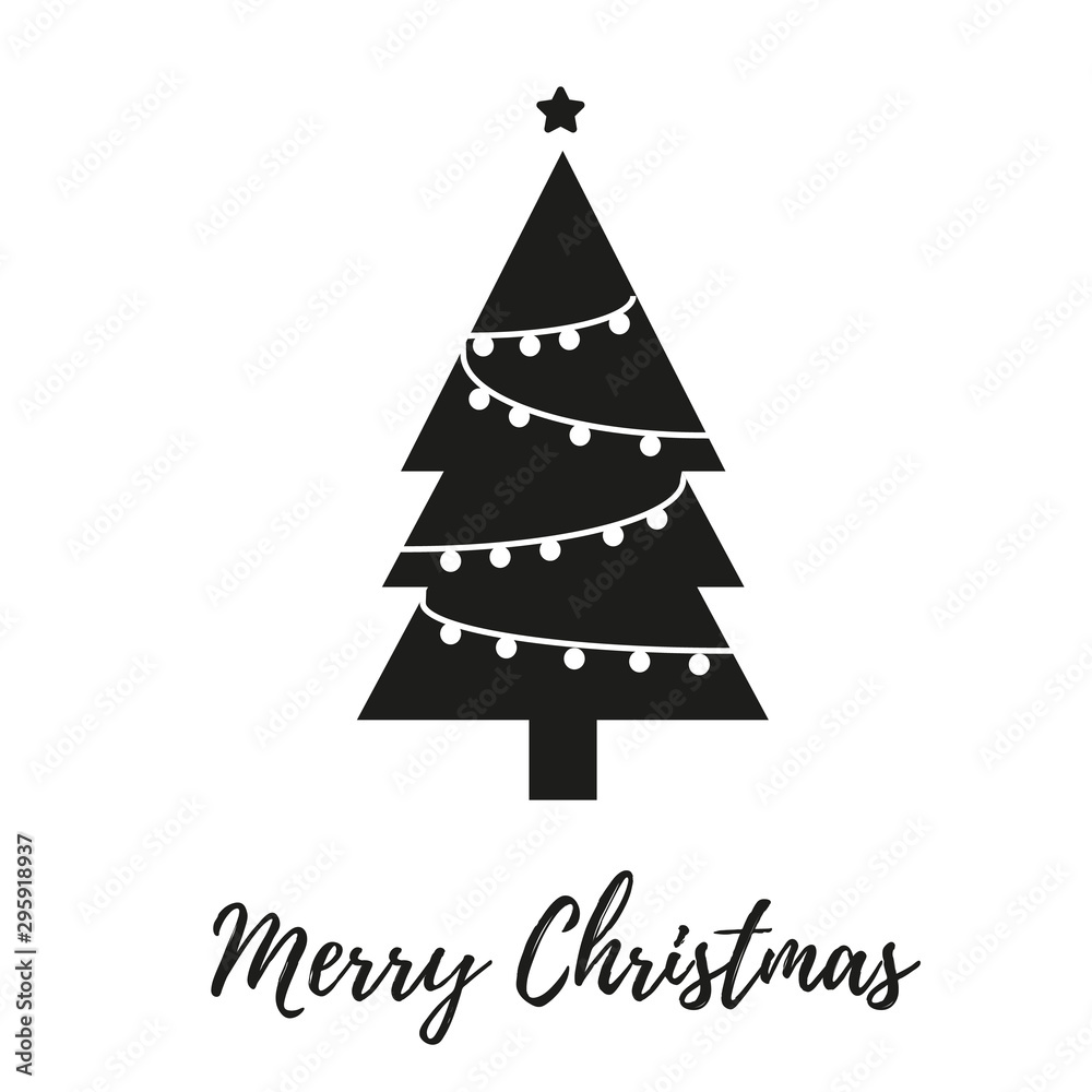 Christmas tree banner Christmas tree banner
