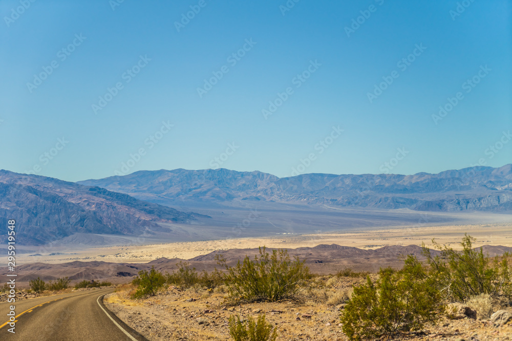 Amazing view over the Death Valley in USA Amazing view over the Death Valley in USA