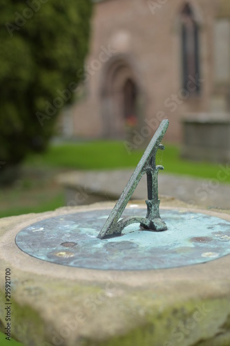 Churchyard sundial