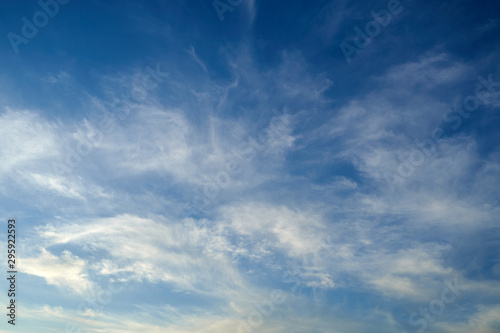 blue sky background with white clouds