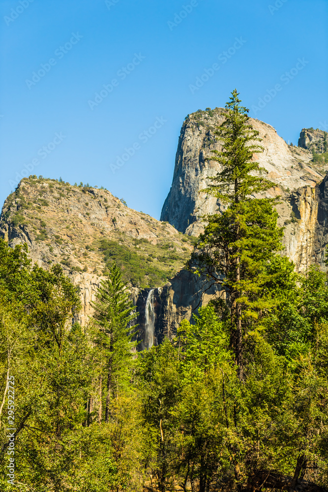 Landscape in the mountains of Yosemite National Park