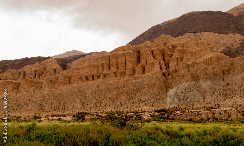 Mountain in the gorge of the bull, ( quebrada del toro ), Salta, Argentina Mountain in the gorge of the bull, ( quebrada del toro ), Salta, Argentina