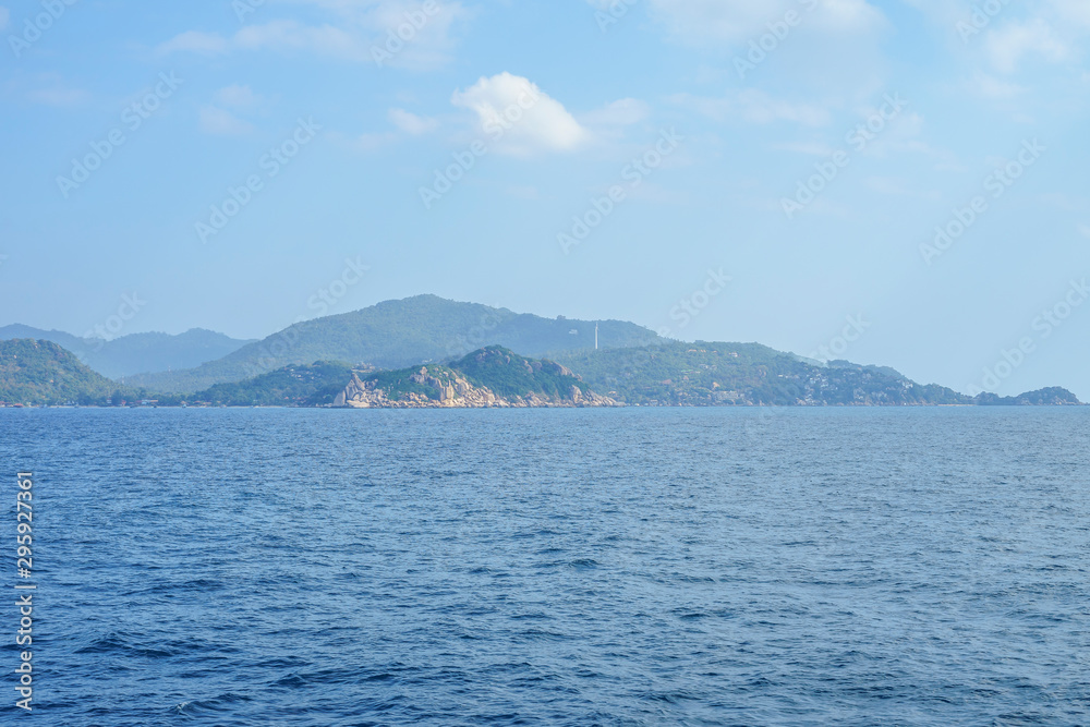 Beautiful island in the ocean in Thailand Beautiful island in the ocean in Thailand