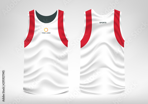 Sleeveless Sport T-shirt Design