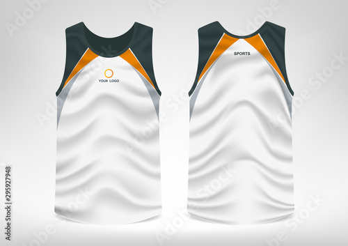 Sleeveless Sport T-shirt Design