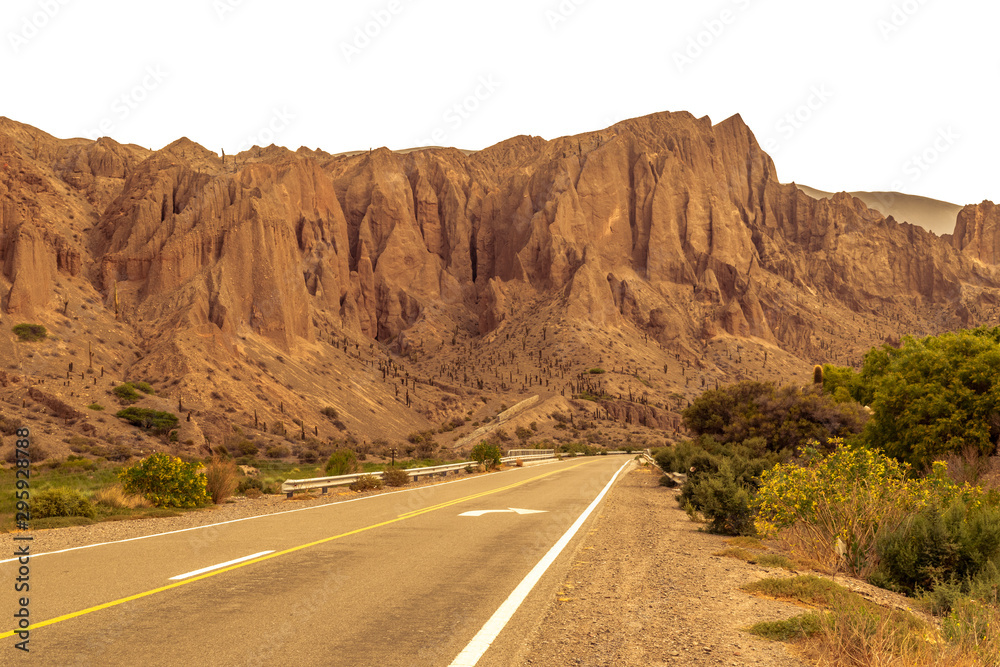 Mountain in the gorge of the bull, ( quebrada del toro ), Salta, Argentina Mountain in the gorge of the bull, ( quebrada del toro ), Salta, Argentina