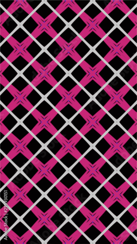 Ornate geometric pattern and abstract colored background