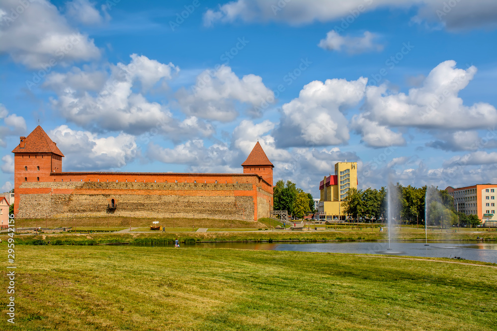 Lida castle, a castle in the Republic of Belarus in Lida, built in 1323 on behalf of Prince Gediminas.