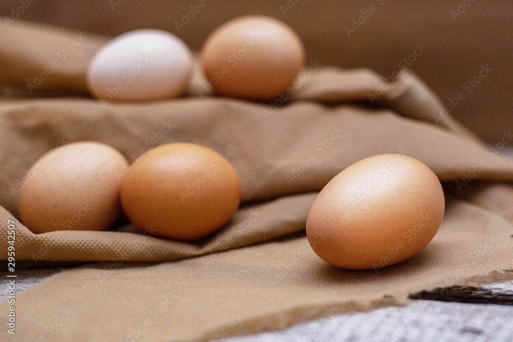 Hen organic eggs. Heathy eating ingredients from domestic chicken. Hen organic eggs. Heathy eating ingredients from domestic chicken.