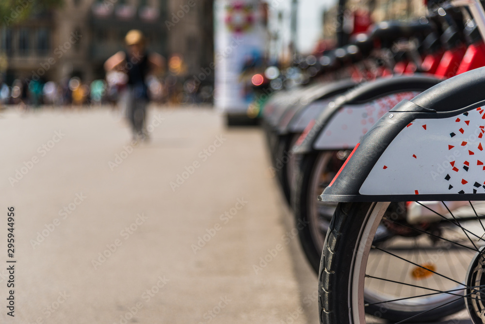 Public bike bicycle transportation sharing system in a big city