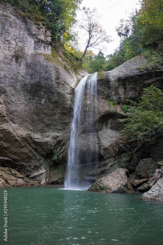waterfall in park © Yasin