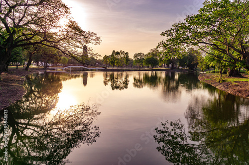 Ayutthaya  Thailand offers to its tourists a wonderful Historical Park filled with  buddhist temple ruins