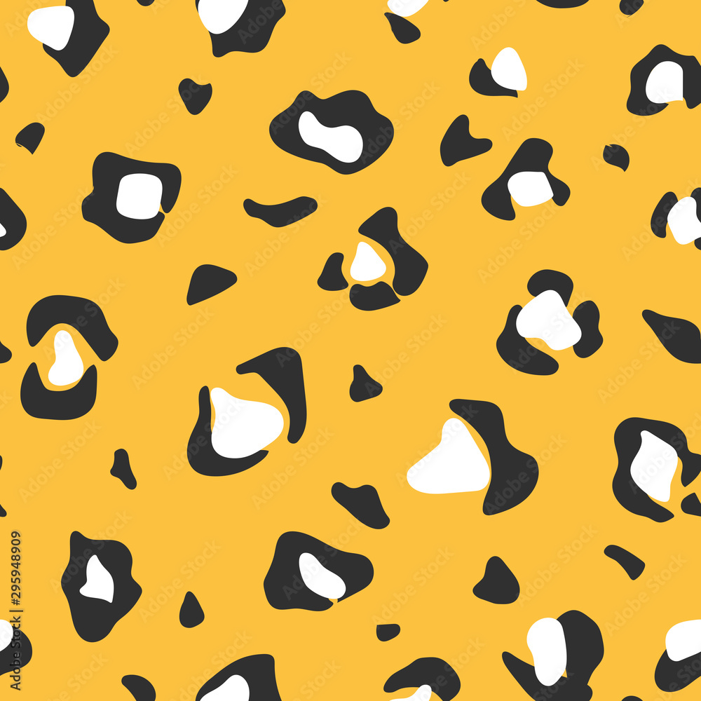 Leopard pattern design.