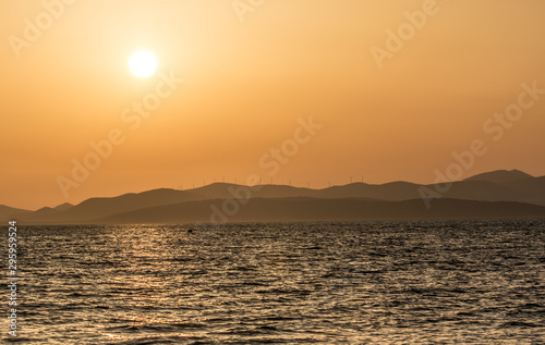Sunset over the sea © Ivan