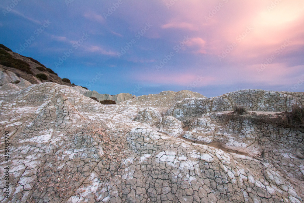 Fototapeta premium Le montagne di Argilla zona tursi basilicata