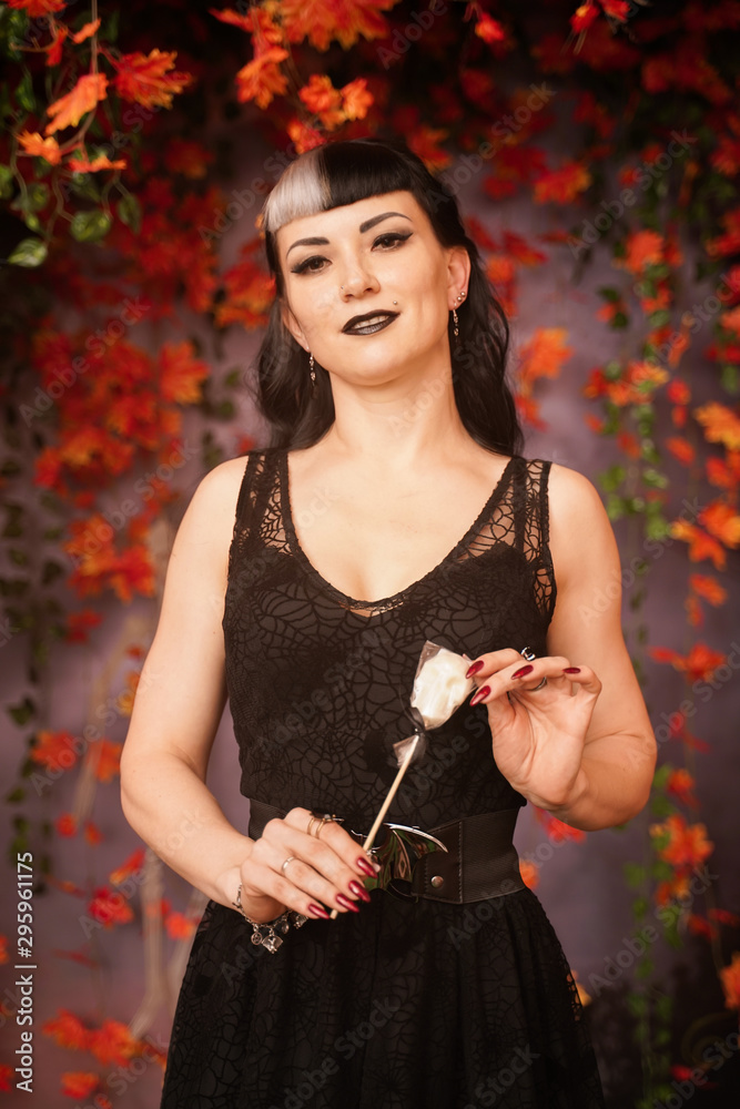 Gothic pin up dress sales