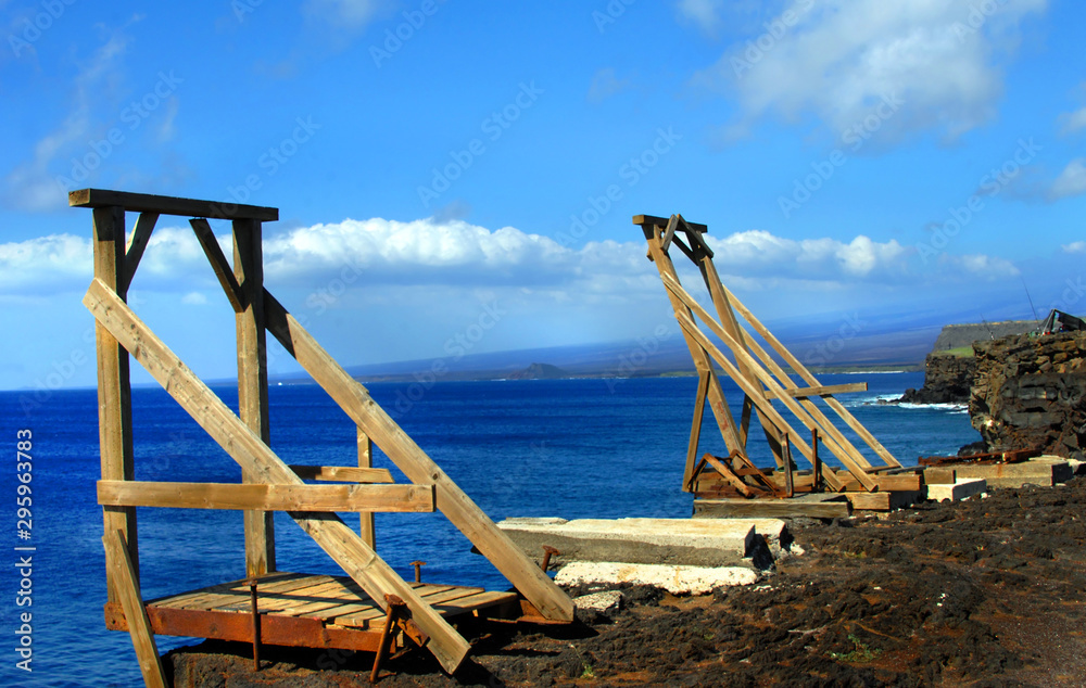 Wooden Canoe Hoists