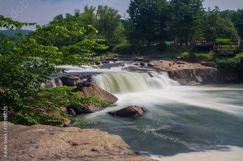 Ohiopyle Falls on the Youghiogheny River, Pennsylvania photo