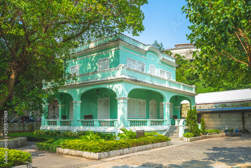 Tableau sur toile Taipa Houses Museum at Macau, China