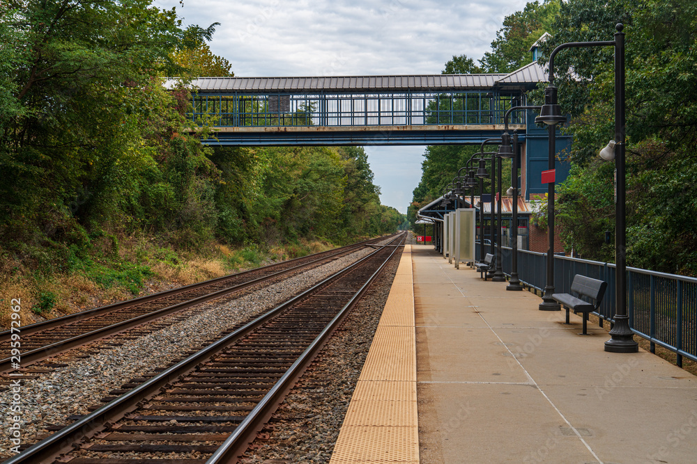 Fototapeta premium Train Station
