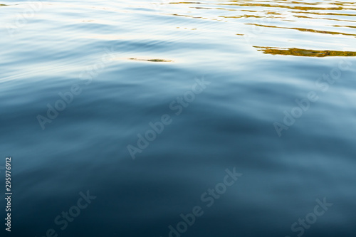 Calm Blue Water Surface