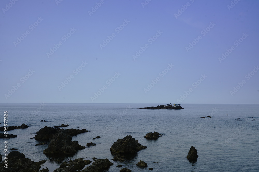 山陰海岸　青空