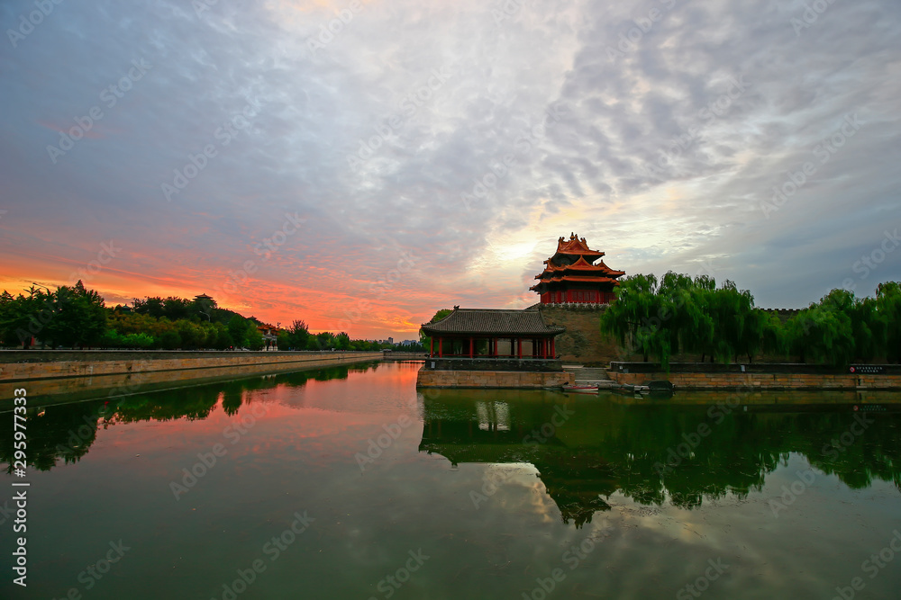 Fototapeta premium The Forbidden City in Beijing, China