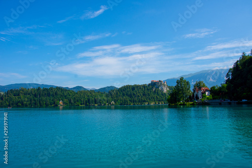 View to the Bled Castle
