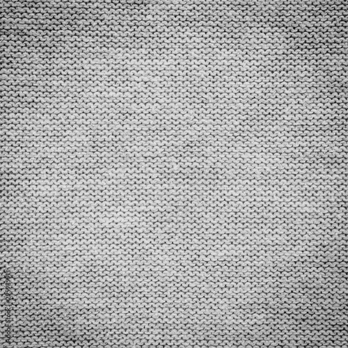 Close up of grey fabric background and texture with copy space