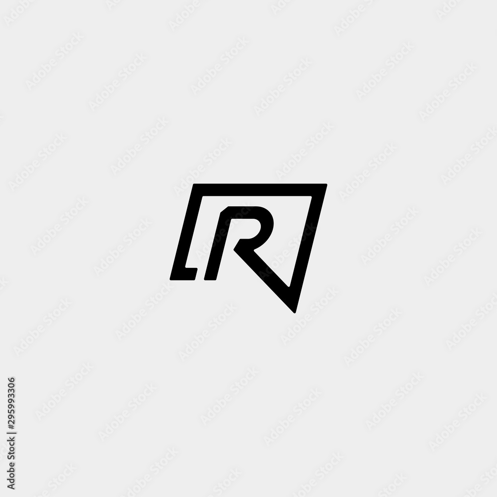 Letter R Chat Logo Template Vector Design Letter R Chat Logo Template Vector Design
