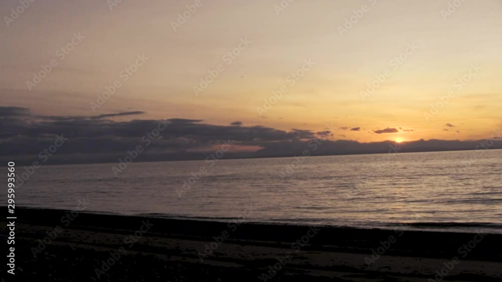 cook inlet beach sunset time lapse Alaska cook inlet beach sunset time lapse Alaska
