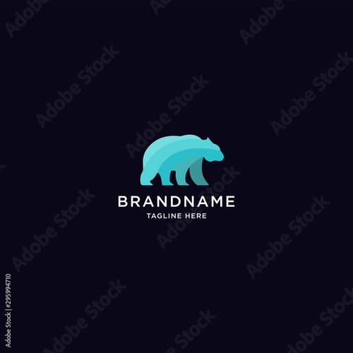 Bear Logo Icon Design Template Vector Illustration