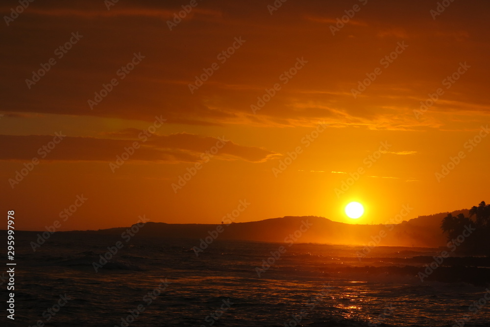 Kauai Island sunset3