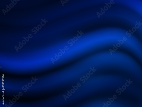 Blue Abstract Liquid Shape Background