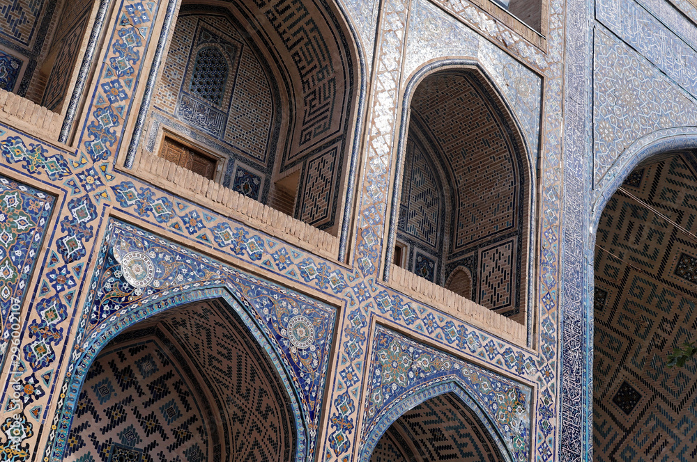 Obraz premium Registan Square in Samarkand, Uzbekistan