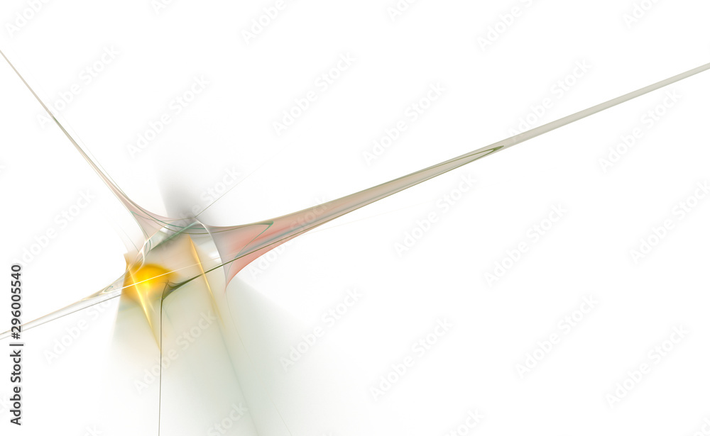Pattern from a fractal. 3D rendering Pattern from a fractal. 3D rendering