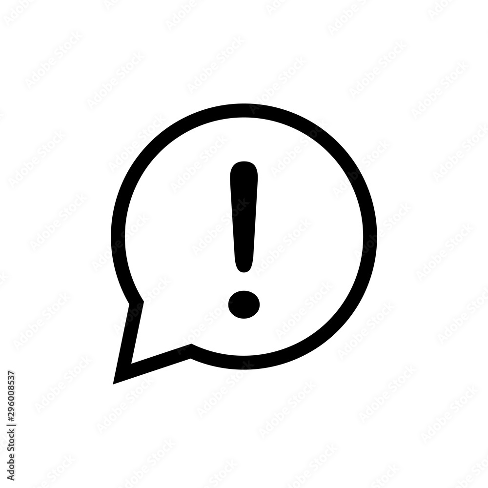 Exclamation Mark Symbol Icon Vector Design Illustration EPS 10 Exclamation Mark Symbol Icon Vector Design Illustration EPS 10
