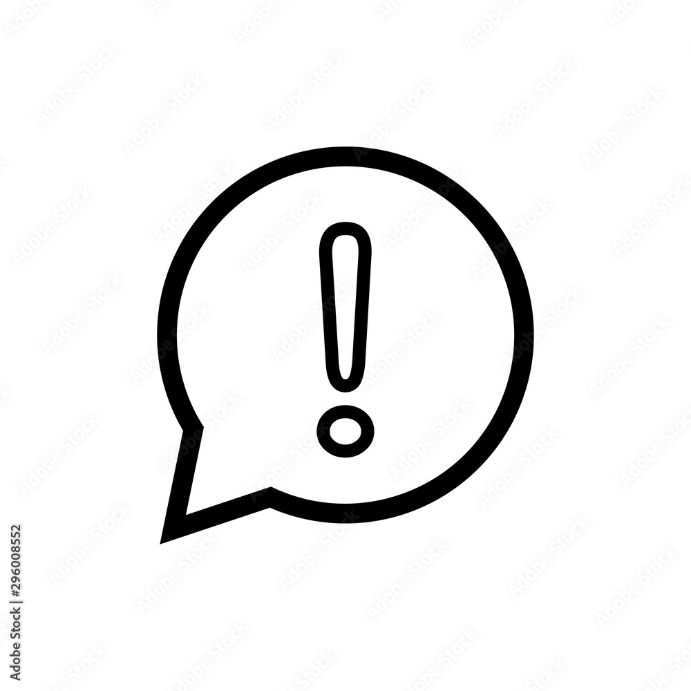 Exclamation Mark Symbol Icon Vector Design Illustration EPS 10 Exclamation Mark Symbol Icon Vector Design Illustration EPS 10