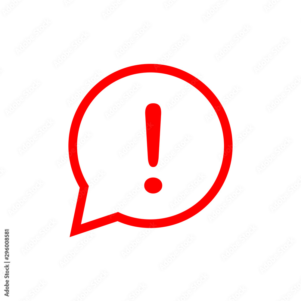 Exclamation Mark Symbol Icon Vector Design Illustration EPS 10 Exclamation Mark Symbol Icon Vector Design Illustration EPS 10