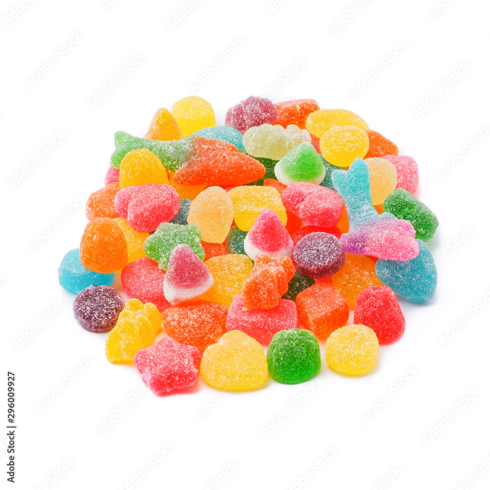 candies or jelly candies on a white background new. candies or jelly candies on a white background new.